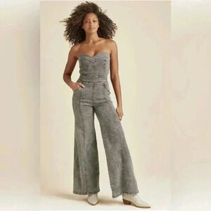 Denim Grey Jumpsuit